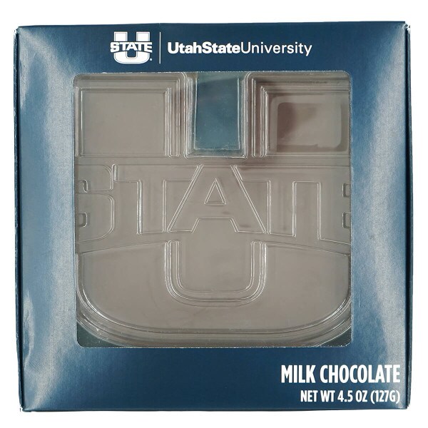 Utah State Molded Milk Chocolate Logo